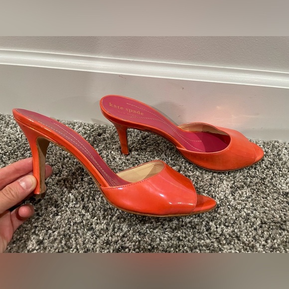Kate Spade heeled slides dress shoes for women, size 6.5 - Picture 2 of 15